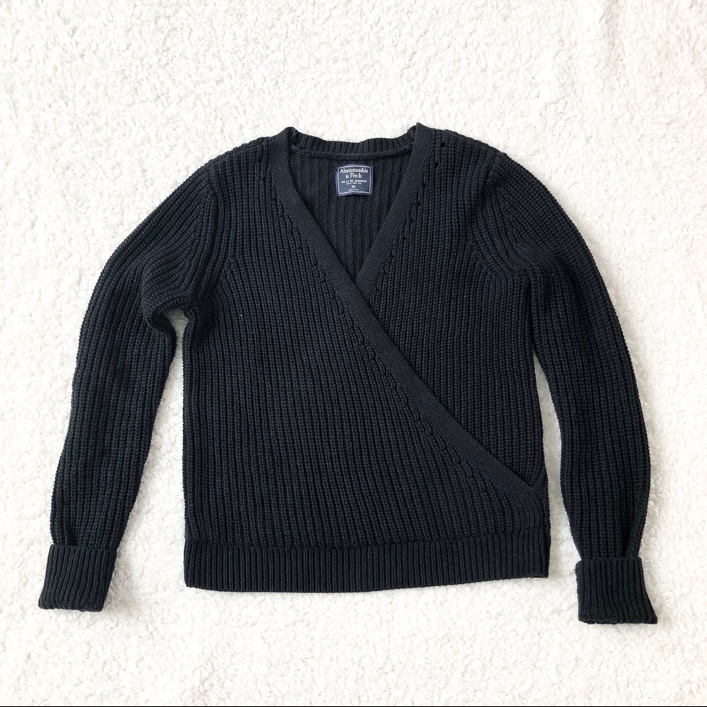 Cross Body Knit Sweater